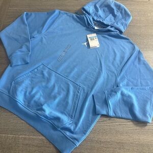 Nike Jordan Sport Crossover Men’s Dri-fit Pullover Hoodie Size M Blue